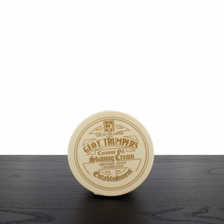 Geo F Trumper Coconut Oil Shaving Cream Bowl
